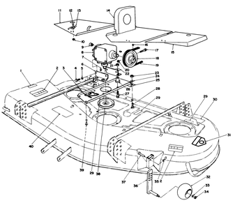 Cutting Unit Model No. 30753 (Continued) Diagram and Parts List for 30718 2000001 - 2999999 Toro Lawn Tractor