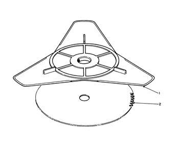 Flex Blade & 8" Blade (80 Tooth) (Optional) Diagram and Parts List for 51607 3000001 - 3999999 Toro Trimmer