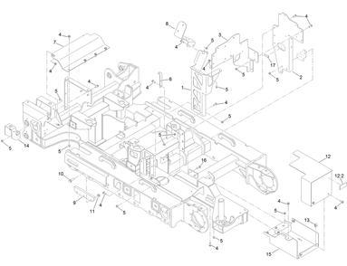 Part Location Diagram of 70-2040 Toro Trim