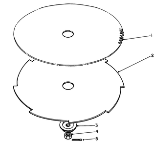 Saw Blade And Brush Blade (Optional) Diagram and Parts List for 51660 9000001 - 9999999 Toro Trimmer