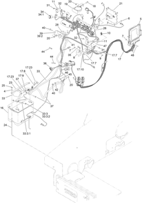 Part Location Diagram of 32180-107 Toro Bolt-Battery Clamp-Double Ended Stud