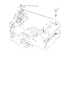 Part Location Diagram of 115-2564 Toro Tube-Drop