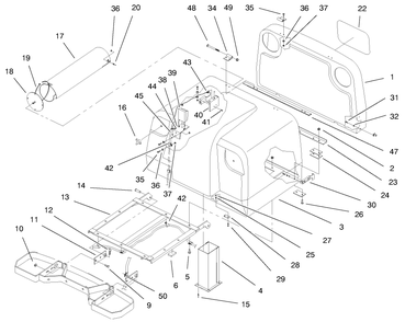 Part Location Diagram of 95-6431 Toro DISCONTINUED