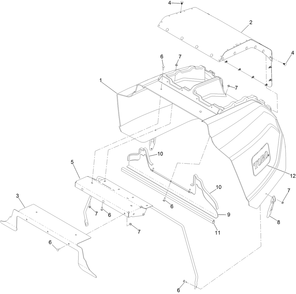 Part Location Diagram of 103-2898 Toro LATCH-RUBBER