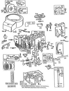 Briggs & Stratton Model No. 191707-6021-01 Diagram and Parts List for 56133 1000001 - 1999999 Toro Lawn Tractor