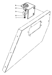 Hour Meter Kit No. 55-8450 (Optional) Diagram and Parts List for 30718 0000001 - 0999999 Toro Lawn Tractor