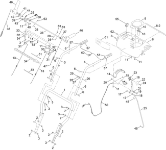 Part Location Diagram of 144-1602 Toro Red Heated Grip