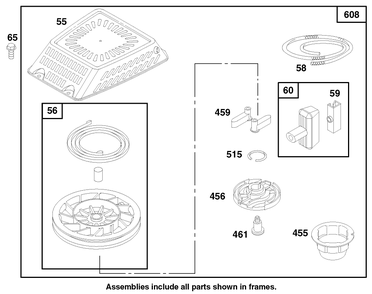 Engine Gts 150 Diagram and Parts List for 20822 7900001 - 7999999 Toro Lawn Mower