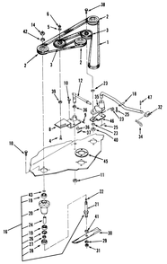Spindle & Belt Assembly (Continued) Diagram and Parts List for 35-36RL03 2000001 - 2999999 Toro Lawn Mower
