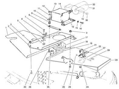 Part Location Diagram of 99-8408 Toro Guard-PTO Shaft (Europe)