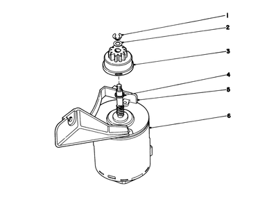 Starter Motor Model No. 21711 Diagram and Parts List for 21711 6000001 - 6999999 Toro Lawn Mower