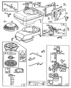 Engine Model 124702-0136-01 Diagram and Parts List for 26562 2000001 - 2999999 Toro Lawn Mower