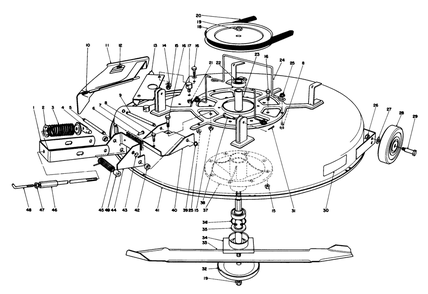 Part Location Diagram of 47-1600 Toro DISCONTINUED