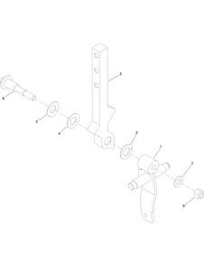 Right Motion Control Assembly No. 145-1325 Diagram and Parts List for 18752 400000000 - 414889586 Toro Lawn Tractor