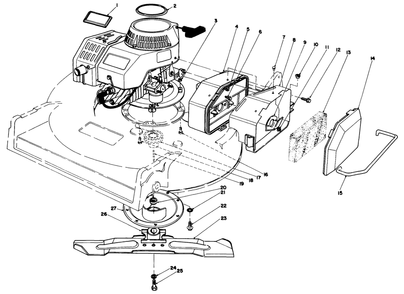 Engine And Fuel Tank Diagram and Parts List for 74182 (891200-891564)(1998) Toro Lawn Tractor