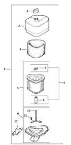 Part Location Diagram of 1210008-S Toro Wing Nut