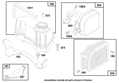 Engine Gts 150 Diagram and Parts List for 20465 790000001 - 799999999 Toro Lawn Mower