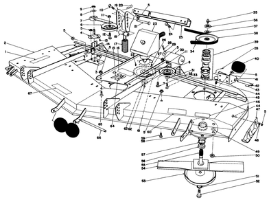 Part Location Diagram of 57-0770 Toro Decal-Rear Weight