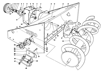 Part Location Diagram of 374950 Toro Skid-Mount Plate