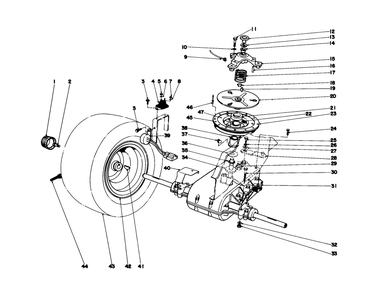 Part Location Diagram of 36-3070 Toro DISCONTINUED