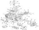 Part Location Diagram of 59-0010 Toro Bearing-Crankshaft