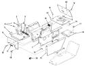 Part Location Diagram of 78-2940 Toro Hoodstand