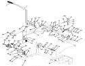 Clutch, Brake And Speed Control Linkage-312-H & 416-H Diagram and Parts List for 51-16OE01 1000001-1999999 - 1991 Toro Lawn Tractor
