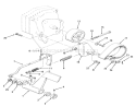 Page G Diagram and Parts List for 31-10K802 1000001-1999999 - 1991 Toro Lawn Tractor