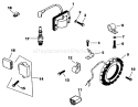 Kohler Ignition System Diagram and Parts List for 31-16O804 2000001-2999999 - 1992 Toro Lawn Tractor