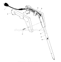 Page A Diagram and Parts List for 51210 9000001-9999999 - 1979 Toro Trimmer