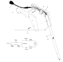 Part Location Diagram of 34-4500 Toro Power Cord