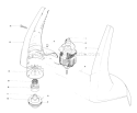 Part Location Diagram of 34-2610 Toro Adapter-Motor
