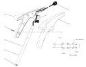 Part Location Diagram of 61-8120 Toro Left Hand Handle Grip, 910