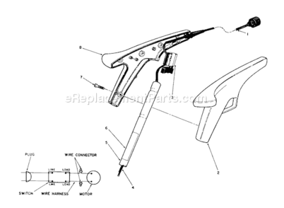 Page A Diagram and Parts List for 51236 0000001-09999991990 Toro Trimmer