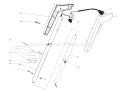 Part Location Diagram of 33-8880 Toro Tube-Upper