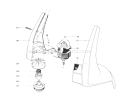 Part Location Diagram of 34-3870 Toro Prewound Spool Cap
