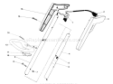 Page A Diagram and Parts List for 51255 1000001-1999999 - 1981 Toro Trimmer