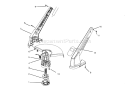 Part Location Diagram of 73-8510 Toro Spool & Line Assembly (Incl. Ref. #2)(Parts)