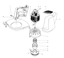 Part Location Diagram of 29-7370 Toro Shield With Cut Off Blade