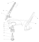 Part Location Diagram of 98-1848 Toro Blade-Cutoff