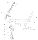 Page B Diagram and Parts List for 51308 89000001-89999999 - 1998 Toro Trimmer