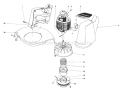 Part Location Diagram of 88005 Toro Spool and Line