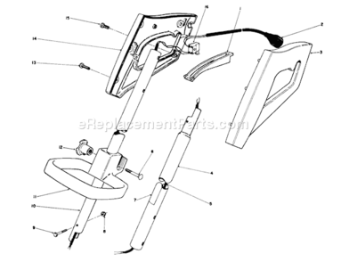 Page A Diagram and Parts List for 51325 8000001-89999991988 Toro Trimmer