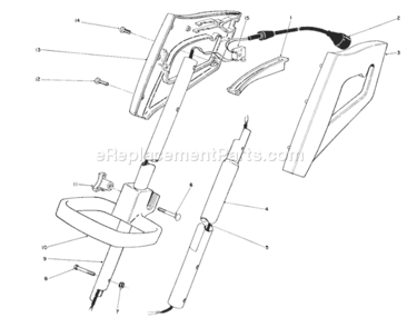 Part Location Diagram of 62-1813 Toro Wiring Harness