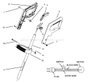 Page A Diagram and Parts List for 51326 59000001-59999999 - 1995 Toro Trimmer