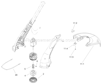 Part Location Diagram of 105-9439 Toro Blade-Variable Cut