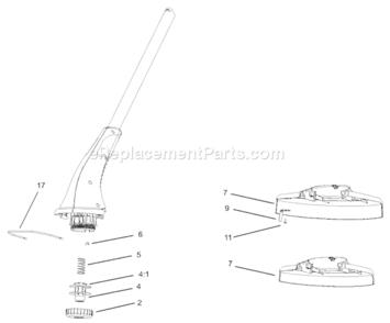 Page B Diagram and Parts List for 51348 230000001-2309999992003 Toro Trimmer