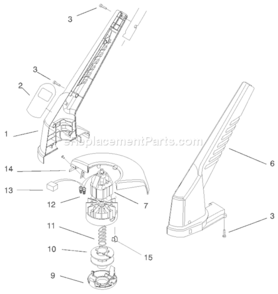 Part Location Diagram of 93-4454 Toro Decal 30Cm Trimmer
