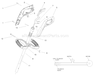 Page A Diagram and Parts List for 51353 200000001-2009999992000 Toro Trimmer