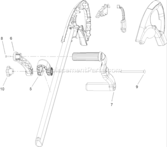 Page A Diagram and Parts List for 51370 260000001-2609999992006 Toro Trimmer